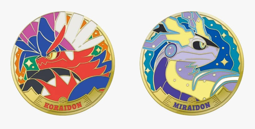 Pokémon TCG Paldea Metal Magnet Set Vol. 2 – Sealed