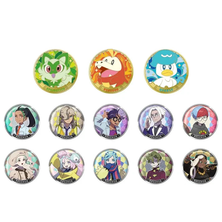 Pokémon TCG Paldea Metal Magnet Set Vol. 1 – Sealed