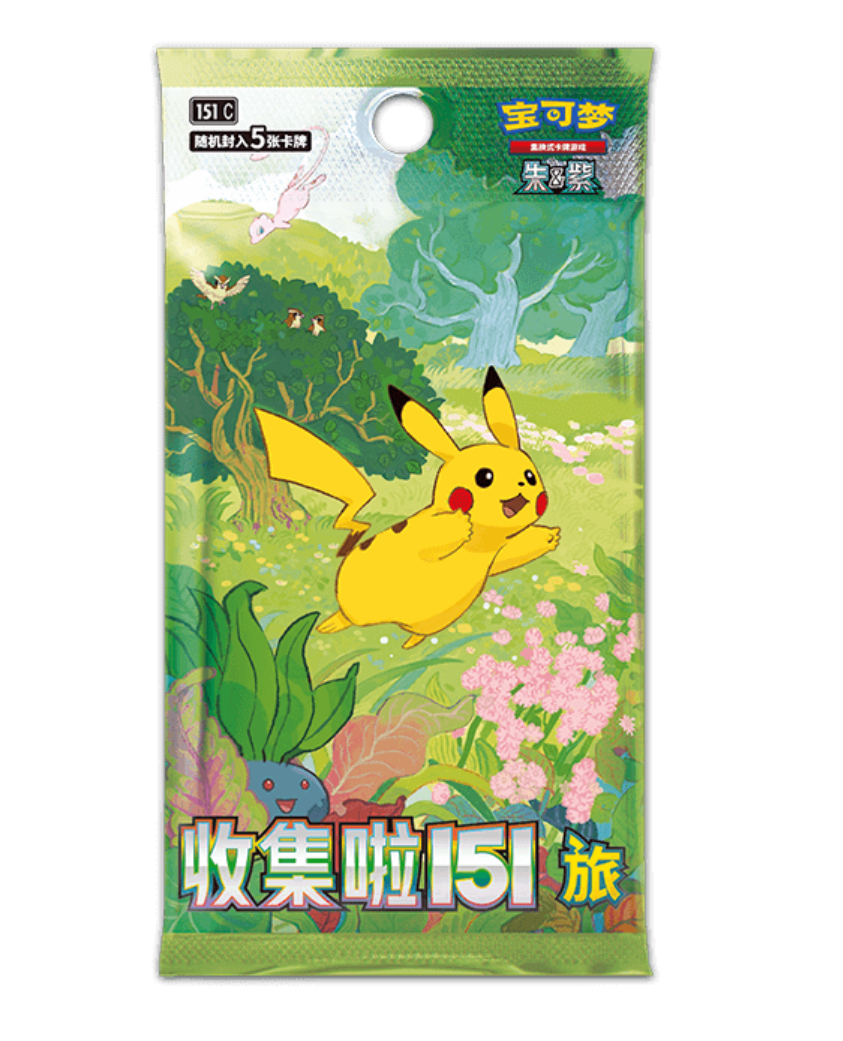 Pokémon TCG - Collect 151 Figure Blind Box Chinese - Sealed